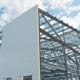 Industrial building under construction