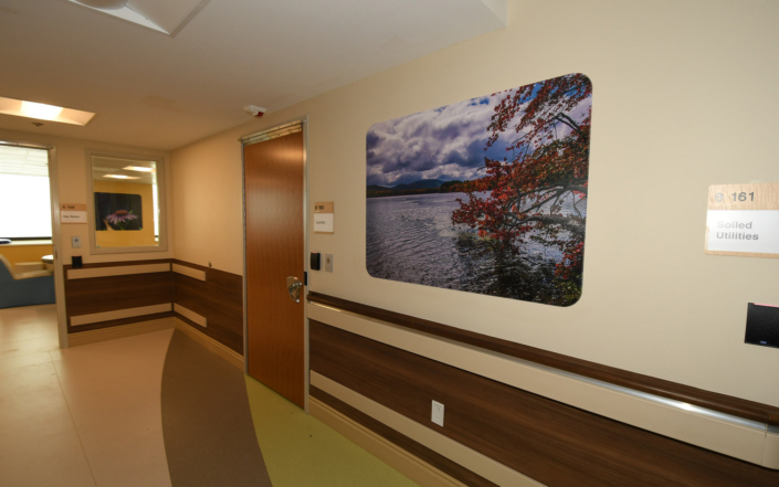 Clinic hallway
